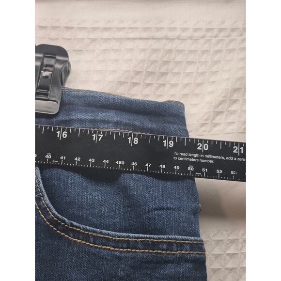 Gloria Vanderbilt Amanda jeans womens blue size 18WS high rise capri 39x26 7277 - Picture 2 of 8